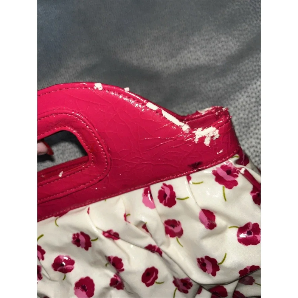 Vera Bradley Purse Handbag Got It Handled Make Me Blush Pink Flowers Purse